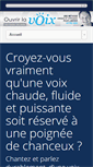 Mobile Screenshot of chant-souffle-voix.net