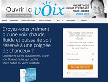 Tablet Screenshot of chant-souffle-voix.net